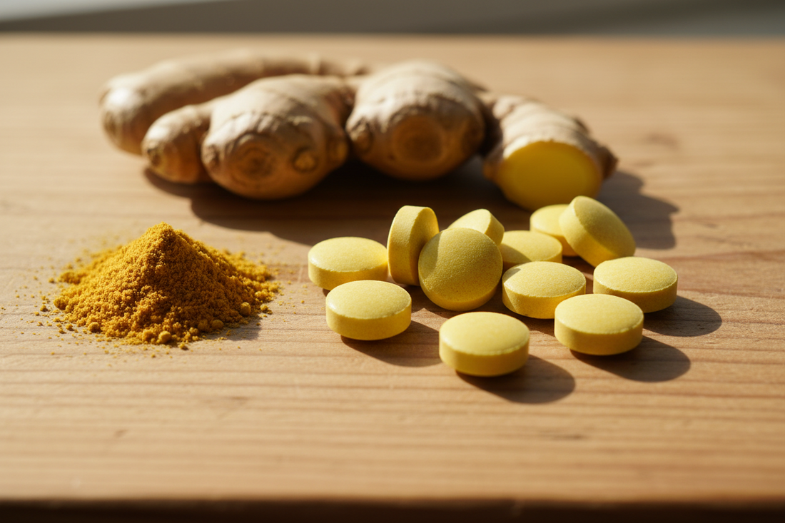 Ginger Root Tablets: The Natural Remedy for Digestion, Nausea & Inflammation
