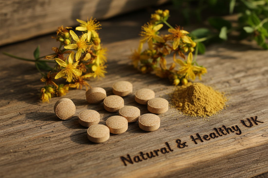 St John's Wort Tablets: Natural Support for Emotional Wellbeing