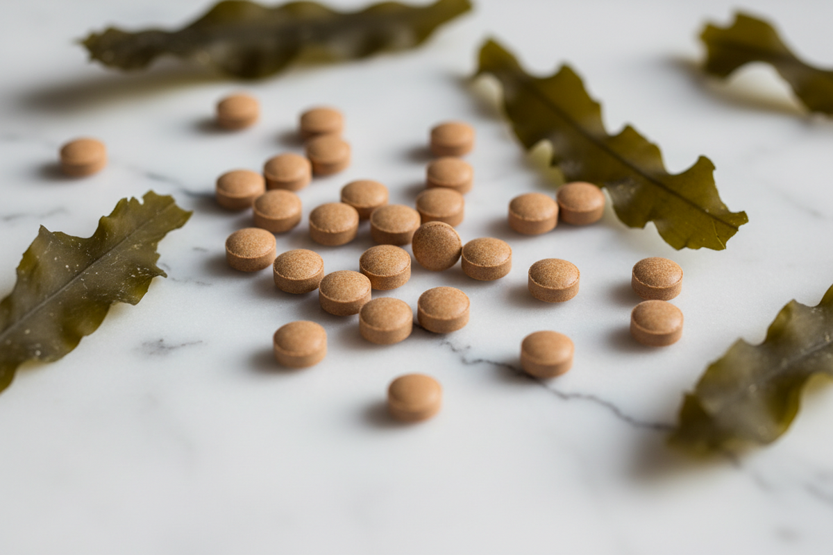 Sea Kelp & Iodine Tablets: Support Your Thyroid and Metabolism Naturally