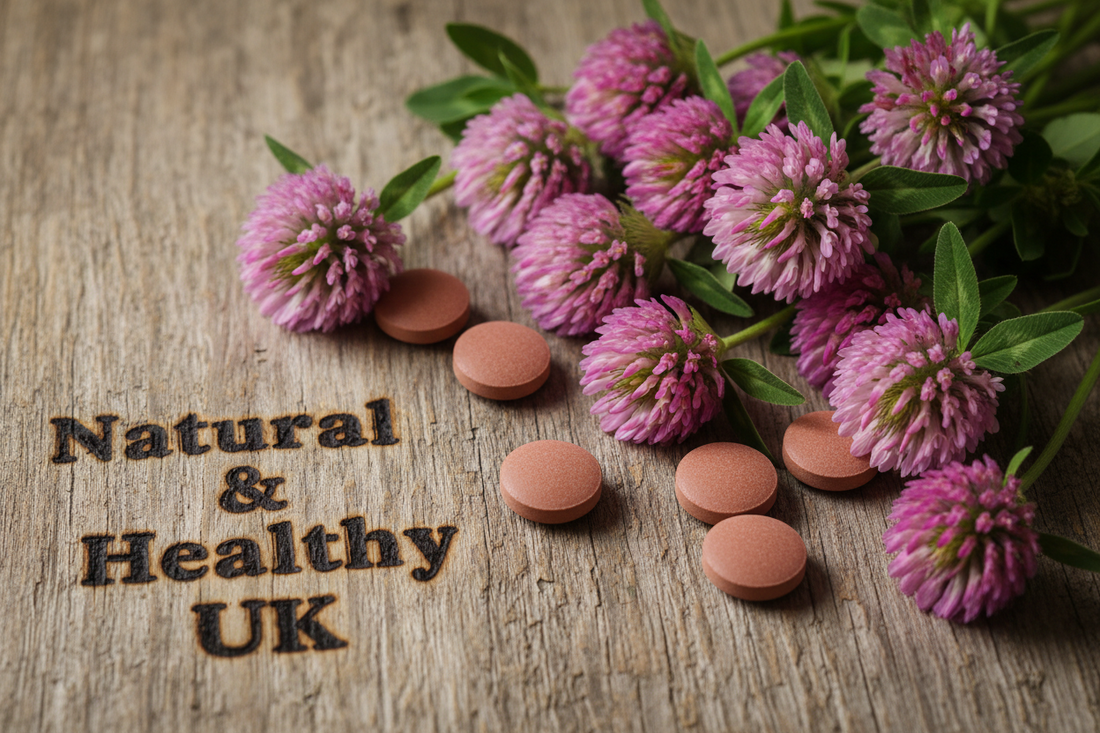 Red Clover 60 Tablets: Natural Isoflavone Support for Hormonal Balance & Menopause