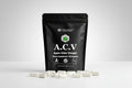 Apple Cider Vinegar Capsules 600mg – 90 Vegan Capsules