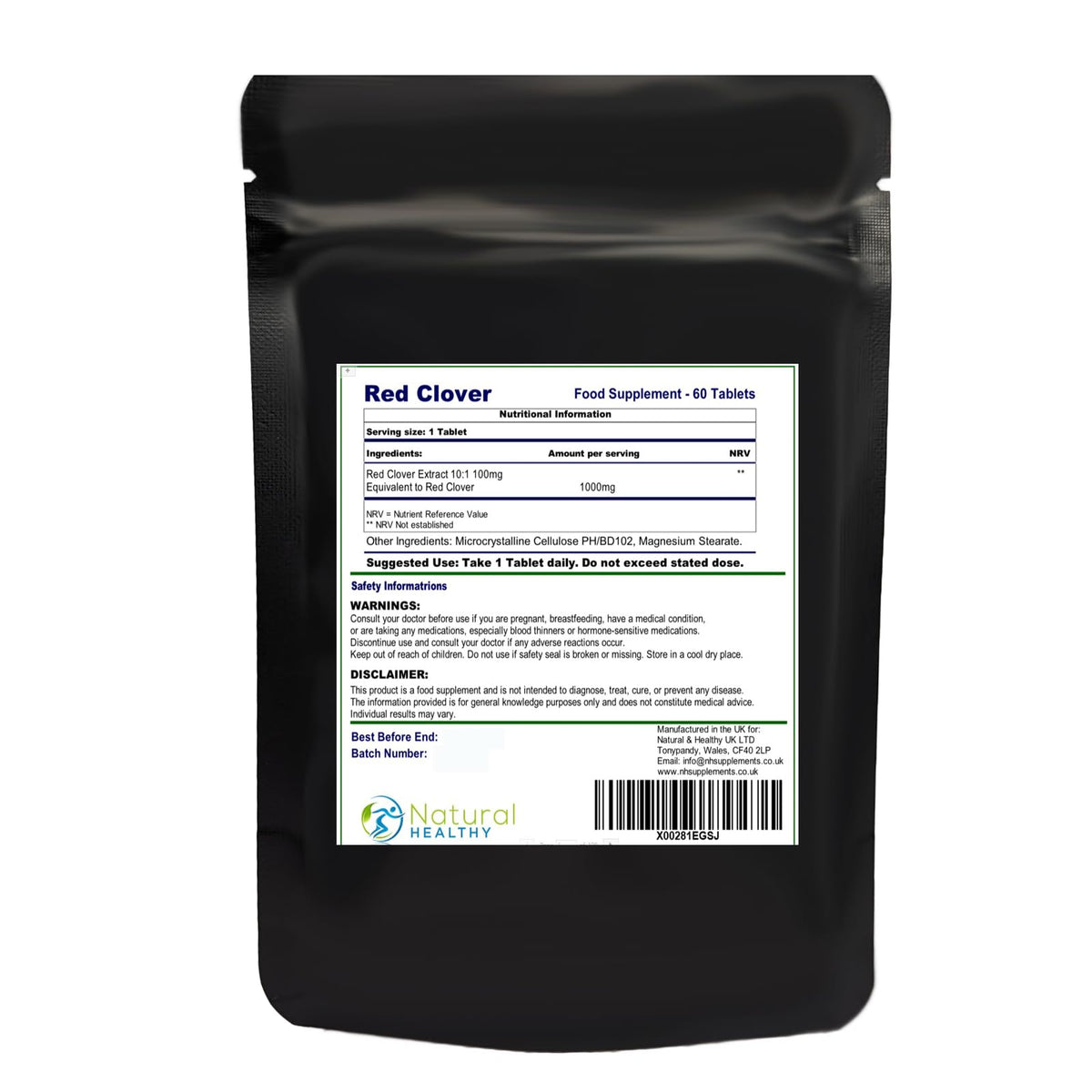 Red Clover (60 Tablets)