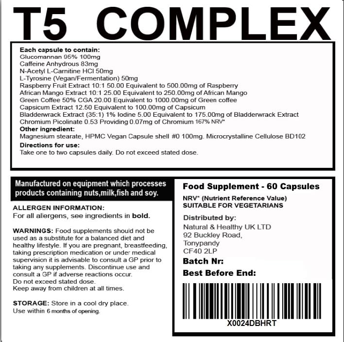 T5 - 60 Capsules