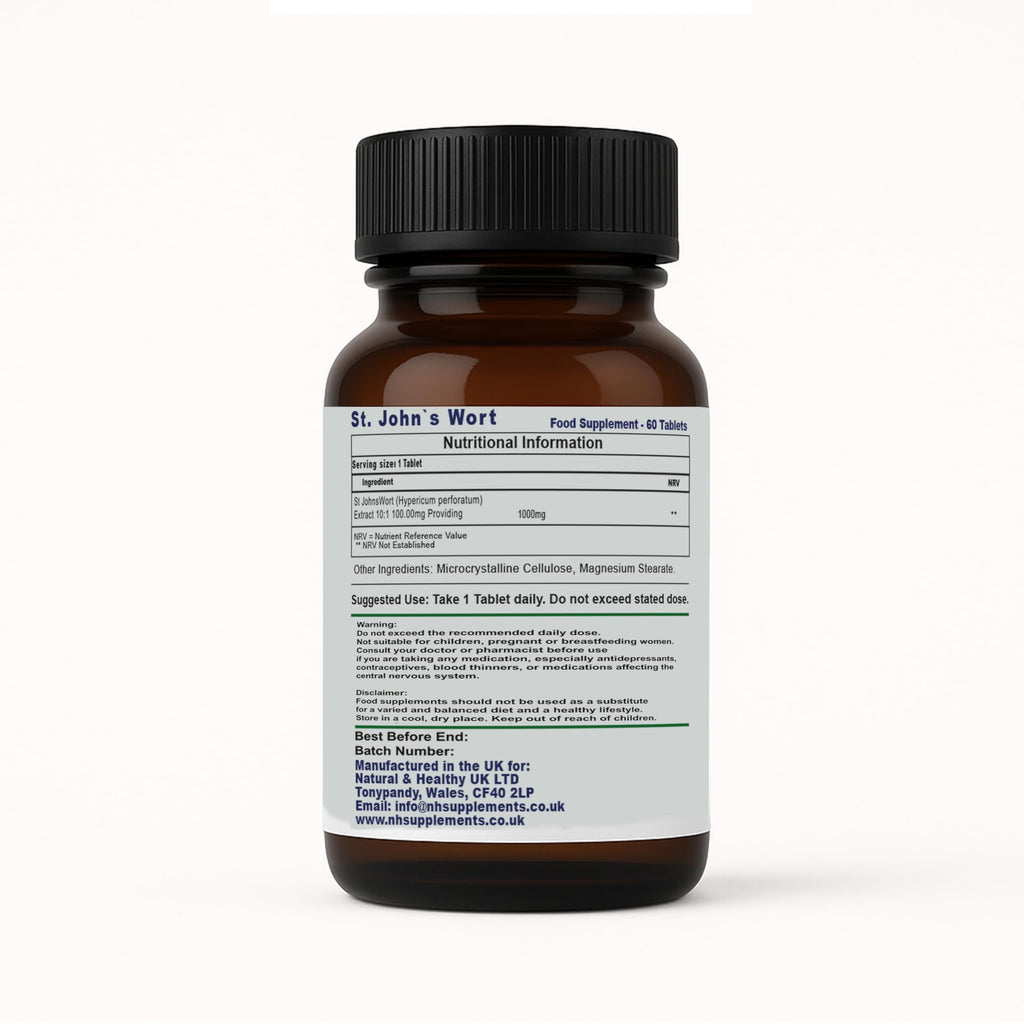 St John's Wort 60 Tablets