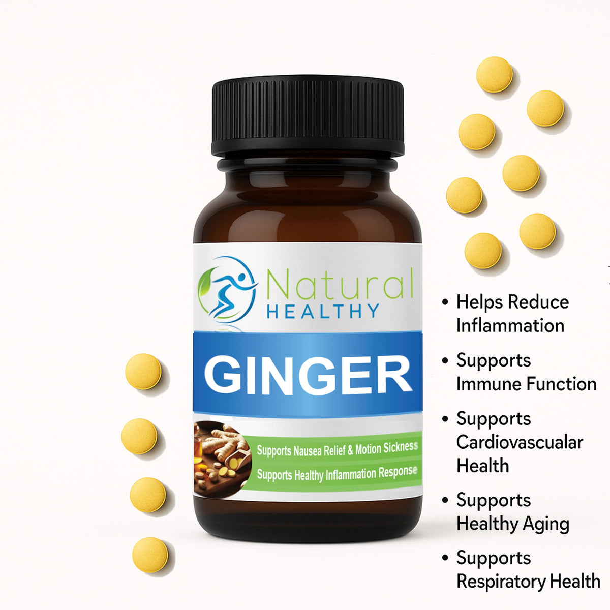 Ginger Root 120 Tablets
