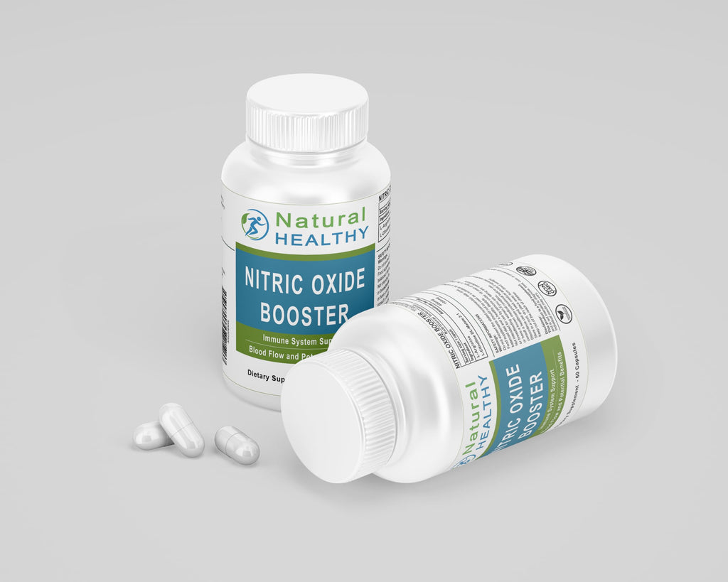 Nitric Oxide Booster – L-Arginine & L-Citrulline | 60 Vegan Capsules