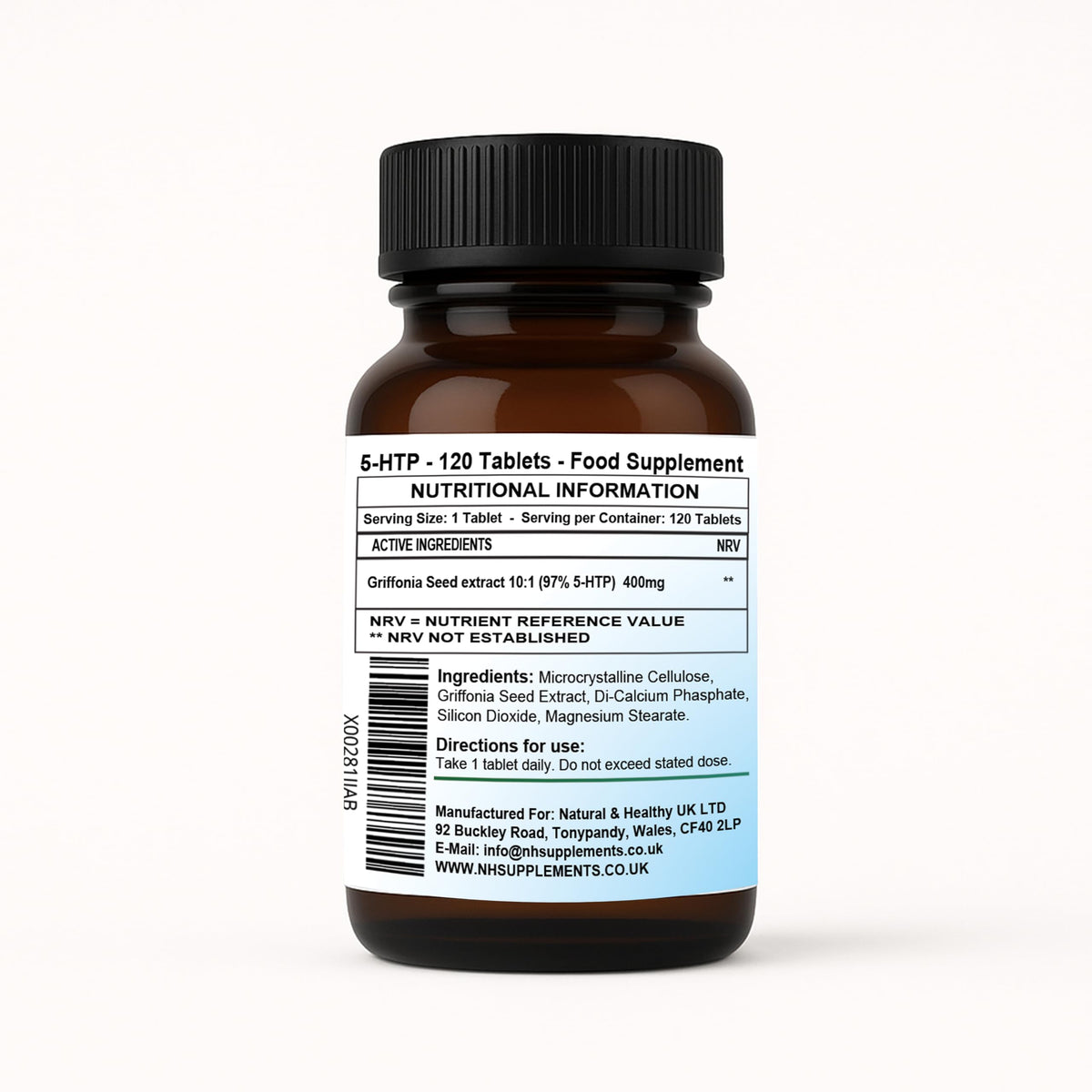 5-HTP 400mg (120 Tablets)