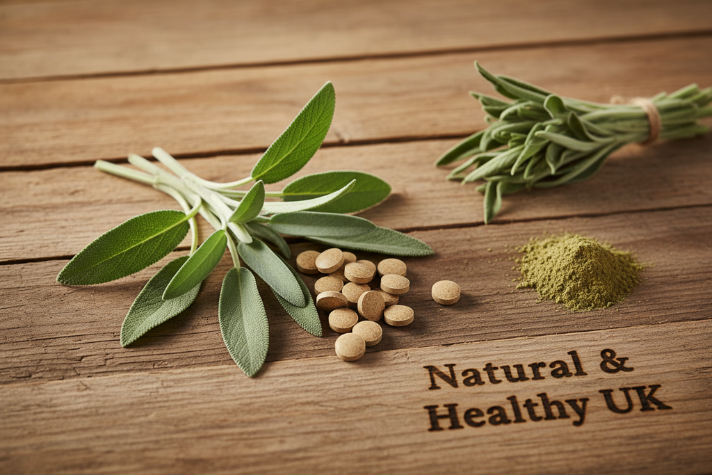 Sage Leaf 120 Tablets Blog Image