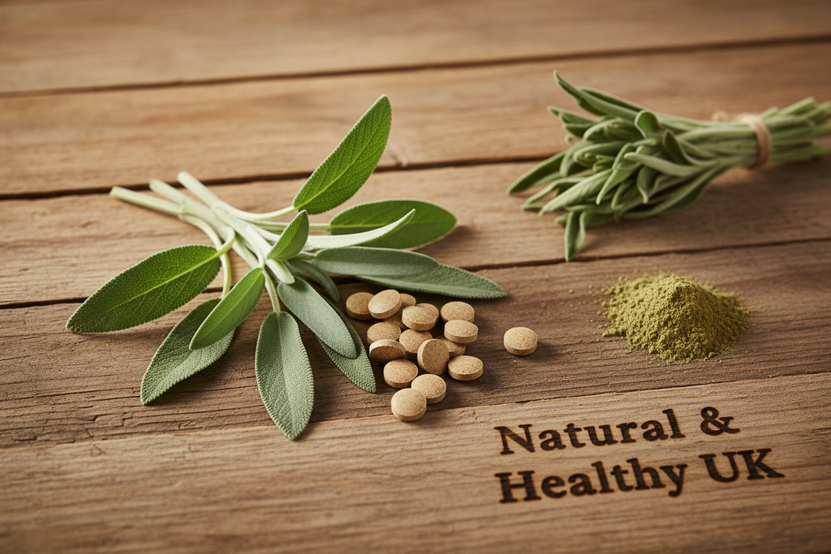 Sage Leaf 120 Tablets Blog Image